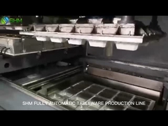 Устойчивая машина для формования целлюлозы для столовой посуды