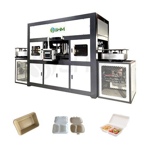 Полностью автоматическая формованная целлюлозная машина для ОЭМ устойчивая упаковка целлюлозная формовка машины